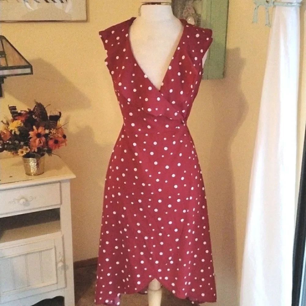Arianna by Howard's True Wrap Tomato Girl Dress
